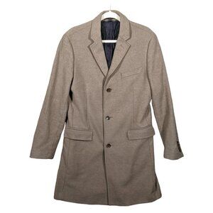 J Crew Ludlow Topcoat Mens 40R Wool & Cashmere Overcoat Long Coat